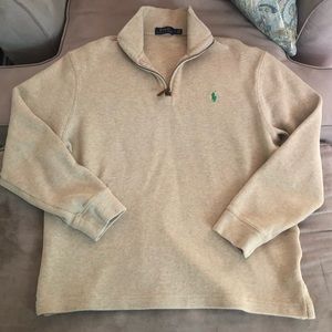 Men’s Polo Ralph Lauren quarter zip LIKE NEW!